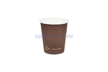 Papierbecher 250 ml Coffee For You C4U 100 Stk. Kram